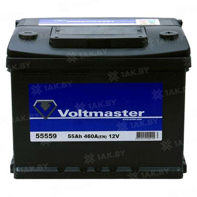 Аккумулятор VOLTMASTER (55 Ah) 460 A, 12 V Обратная, R+ L2 0