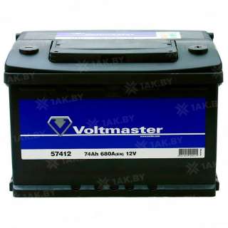 Аккумулятор VOLTMASTER (74 Ah) 680 A, 12 V Обратная, R+ L3 Аккумулятор VOLTMASTER (74 Ah) 680 A, 12 V Обратная, R+ L3