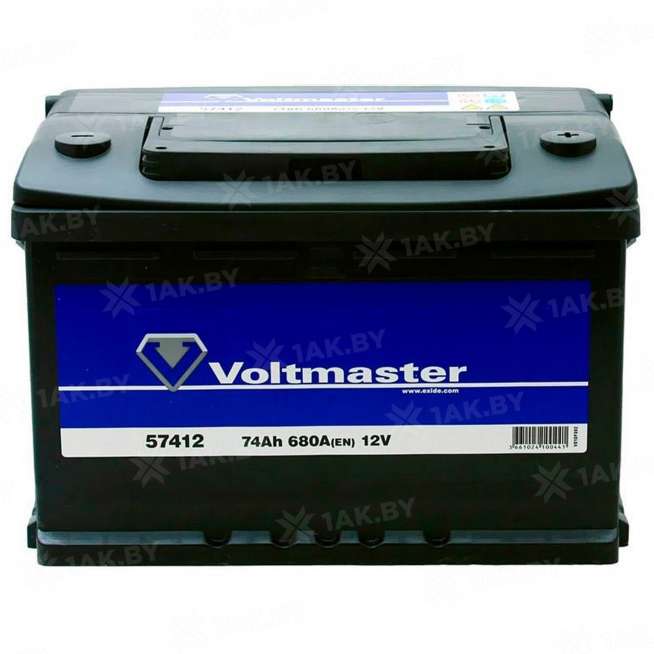 Аккумулятор VOLTMASTER (74 Ah) 680 A, 12 V Обратная, R+ L3 0
