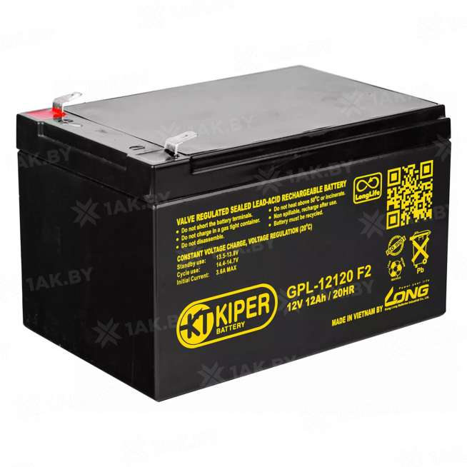 Аккумулятор для ИБП KIPER (12 Ah) , 12 V 0