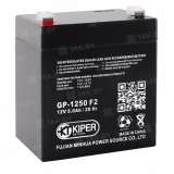 Аккумулятор KIPER (5 Ah,12 V) AGM 90x70x101 1.62 кг