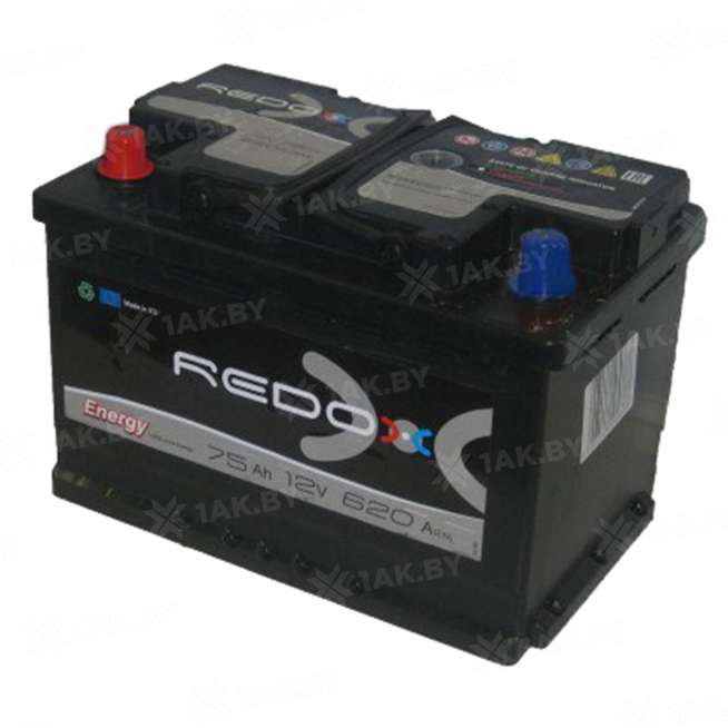 Аккумулятор REDOX (75 Ah) 620 A, 12 V Прямая, L+ L3 0