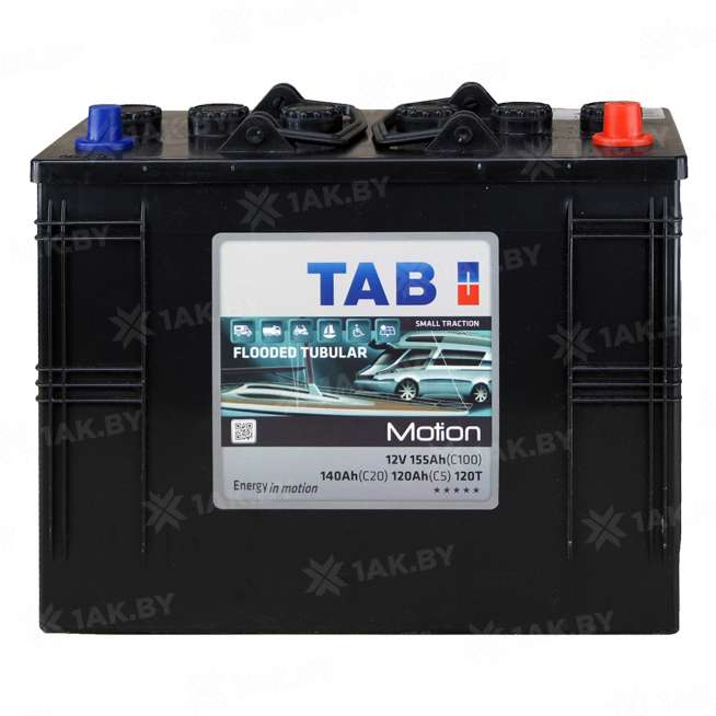 Аккумулятор TAB (120 Ah,12 V) PzS 344x172x284 мм 0