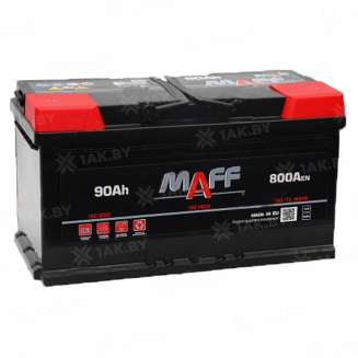 Аккумулятор MAFF Standart (90 Ah) 800 A, 12 V Обратная, R+ L5 0