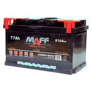 Аккумулятор MAFF Premium (77 Ah) 810 A, 12 V Обратная, R+ L3