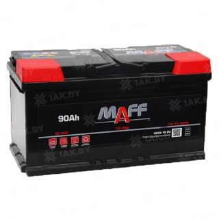 Аккумулятор MAFF Standart (90 Ah) 820 A, 12 V Прямая, L+ L5