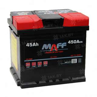 Аккумулятор MAFF Premium (45 Ah) 450 A, 12 V Обратная, R+ L1 (низкий)