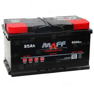 Аккумулятор MAFF Premium (85 Ah) 850 A, 12 V Обратная, R+ L4