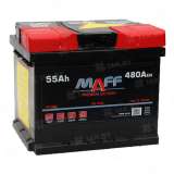 Аккумулятор MAFF Premium (55 Ah) 480 A, 12 V Прямая, L+ L1
