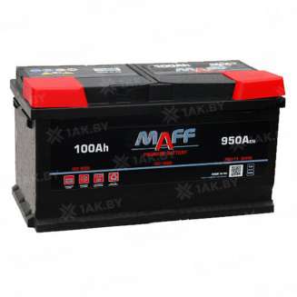 Аккумулятор MAFF Premium (100 Ah) 950 A, 12 V Обратная, R+ L5 0