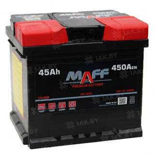 Аккумулятор MAFF Premium (45 Ah) 450 A, 12 V Прямая, L+ L1