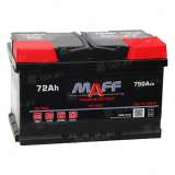 Аккумулятор MAFF Premium (72 Ah) 750 A, 12 V Прямая, L+ L3
