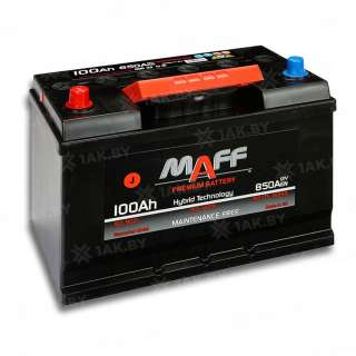 Аккумулятор MAFF Premium (100 Ah) 850 A, 12 V Прямая, L+ D31