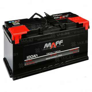 Аккумулятор MAFF Standart (100 Ah) 820 A, 12 V Обратная, R+ L5