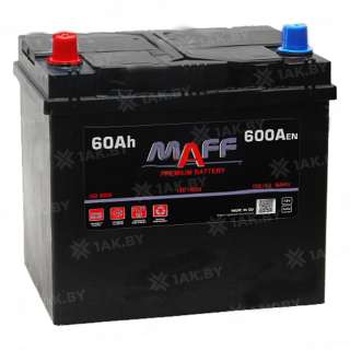 Аккумулятор MAFF Premium (60 Ah) 600 A, 12 V Прямая, L+ B24