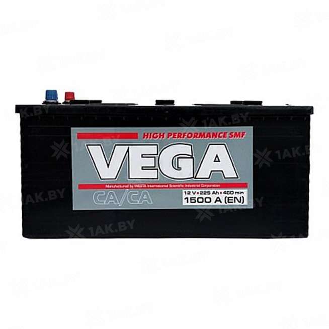 Аккумулятор VEGA (225 Ah) 1500 A, 12 V Прямая, L+ D6 0