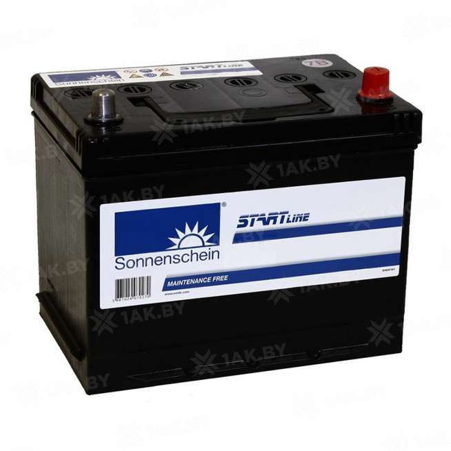 Аккумулятор SONNENSCHEIN (60 Ah) 390 A, 12 V Обратная, R+ D23 0