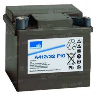 Аккумулятор SONNENSCHEIN для ИБП, детского электромобиля, эхолота (32 Ah,12 V) AGM 210x175x175 13.6 кг
