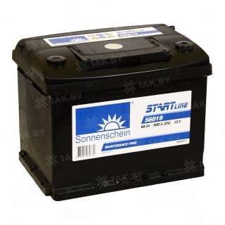 Аккумулятор SONNENSCHEIN (60 Ah) 500 A, 12 V Обратная, R+ L2