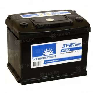 Аккумулятор SONNENSCHEIN (55 Ah) 460 A, 12 V Прямая, L+ L2