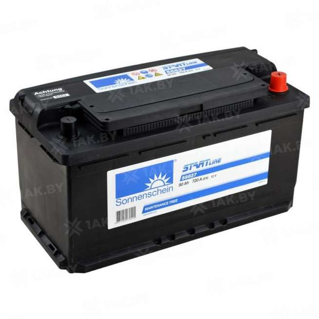 Аккумулятор SONNENSHCHEIN START LINE (90 Ah) 720 A, 12 V Обратная, R+ L5 0