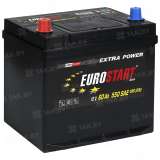 Аккумулятор EUROSTART Asia (60 Ah) 550 A, 12 V Прямая, L+ D23 EU601JE