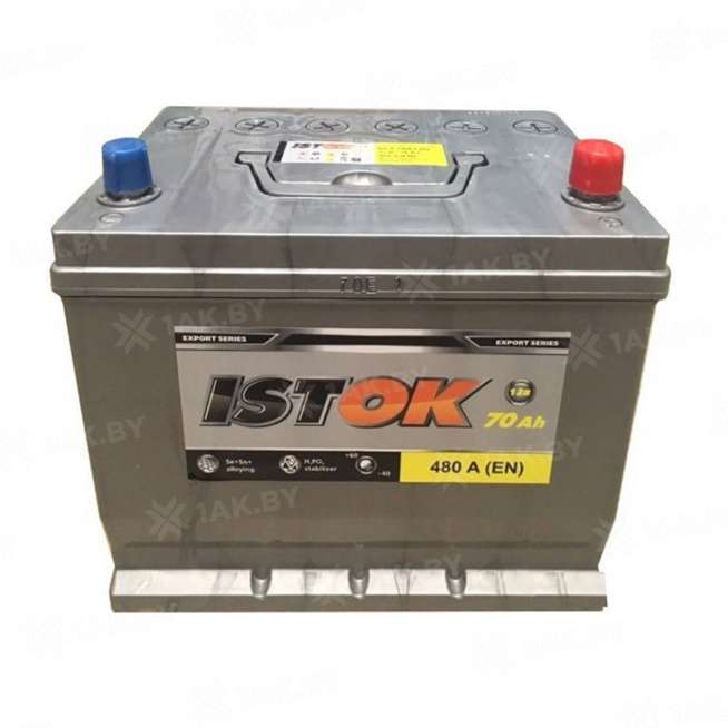 Аккумулятор ISTOK (70 Ah) 480 A, 12 V Обратная, R+ D26 0