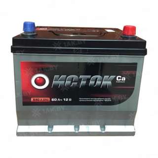 Аккумулятор ISTOK (60 Ah) 540 A, 12 V Обратная, R+ D23