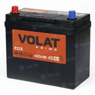 Аккумулятор VOLAT Prime Asia (45 Ah) 400 A, 12 V Прямая, L+ B24 VP451J 1