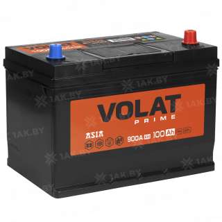 Аккумулятор VOLAT Prime Asia (100 Ah) 900 A, 12 V Обратная, R+ D31 VP1000J Аккумулятор VOLAT Prime Asia (100 Ah) 900 A, 12 V Обратная, R+ D31 VP1000J