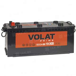 Аккумулятор VOLAT Prime Professional (190 Ah) 1200 A, 12 V Прямая, L+ D5 VPF1903 Аккумулятор VOLAT Prime Professional (190 Ah) 1200 A, 12 V Прямая, L+ D5 VPF1903