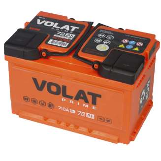 Аккумулятор VOLAT Prime (72 Ah) 710 A, 12 V Обратная, R+ LB3 VP720 0