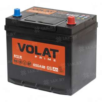 Аккумулятор VOLAT Prime Asia (65 Ah) 650 A, 12 V Обратная, R+ D23 VP650J 1