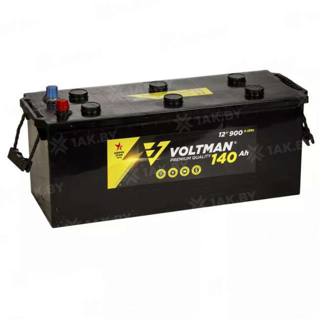 Аккумулятор VOLTMAN (140 Ah) 900 A, 12 V Прямая, L+ D4 140 Ah L+ VOLTMAN 0
