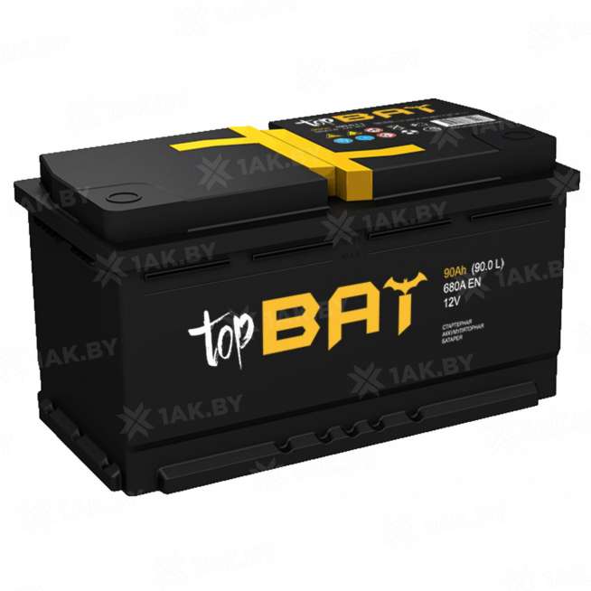 Аккумулятор TOPBAT (90 Ah) 680 A, 12 V Обратная, R+ L5 0