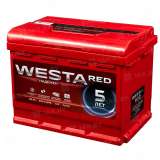 Аккумулятор WESTA RED (56 Ah) 550 A, 12 V Обратная, R+ LB1 6СТ-56