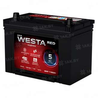 Аккумулятор WESTA JIS SMF (95 Ah) 780 A, 12 V Обратная, R+ D31 0