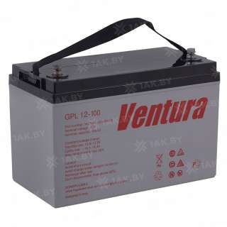 Аккумулятор VENTURA для ИБП, детского электромобиля, эхолота (100 Ah,12 V) AGM 329x171x215 30.5 кг Аккумулятор VENTURA для ИБП, детского электромобиля, эхолота (100 Ah,12 V) AGM 329x171x215 30.5 кг