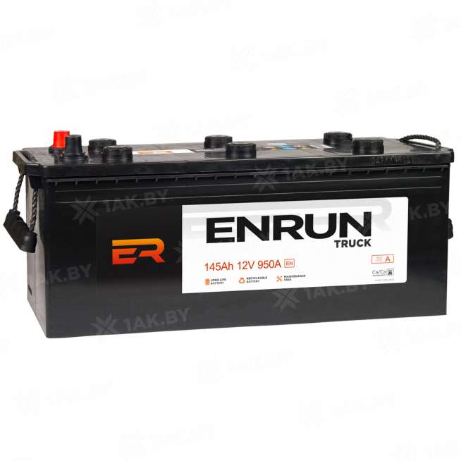 Аккумулятор ENRUN Professional (145 Ah) 950 A, 12 V Обратная, R+ D4 EN1454S 0
