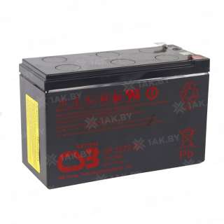 Аккумулятор CSB для ИБП, детского электромобиля, эхолота (7.2 Ah,12 V) AGM 151х65х94/100 2.1 кг Аккумулятор CSB для ИБП, детского электромобиля, эхолота (7.2 Ah,12 V) AGM 151х65х94/100 2.1 кг