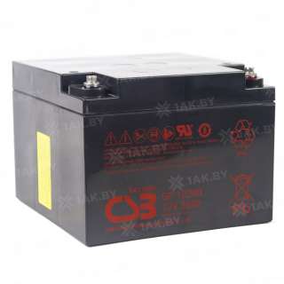 Аккумулятор CSB для ИБП, детского электромобиля, эхолота (26 Ah,12 V) AGM 166x175x125 8.45 кг Аккумулятор CSB для ИБП, детского электромобиля, эхолота (26 Ah,12 V) AGM 166x175x125 8.45 кг