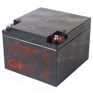 Аккумулятор CSB (26 Ah,12 V) AGM 166x175x125 8.45 кг 2