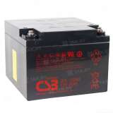 Аккумулятор CSB (26 Ah,12 V) AGM 166x175x125 8.3 кг