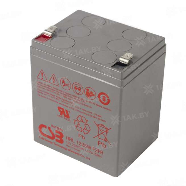 Аккумулятор для ИБП CSB (5 Ah) , 12 V  HRL1225WF2FR 1
