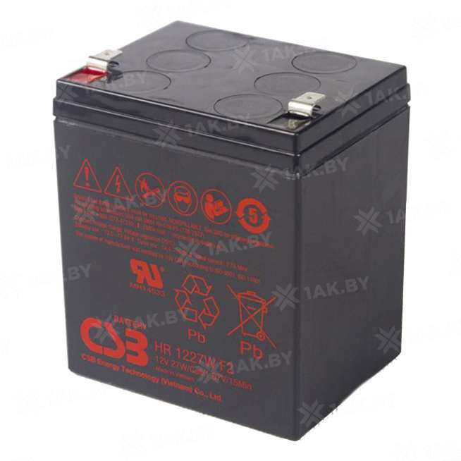 Аккумулятор для ИБП CSB (6.5 Ah) , 12 V  HR1227WF2 0