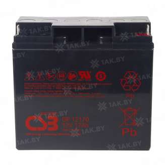 Аккумулятор CSB (17 Ah,12 V) AGM 181x76x167 5.5 кг 2