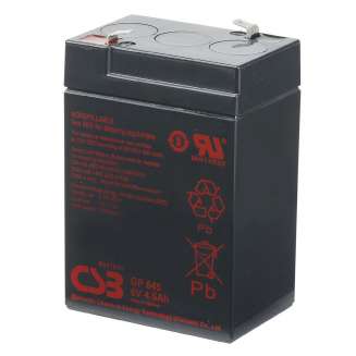 Аккумулятор CSB (4.5 Ah,6 V) AGM 70x47x106 0.84 кг 0