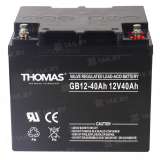 Аккумулятор THOMAS (40 Ah,12 V) AGM 198x166x191 11 кг