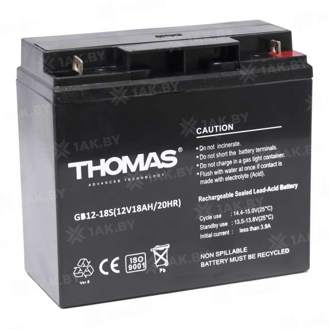 Аккумулятор для ИБП THOMAS (18 Ah) , 12 V  GB12-18S(Thomas) 2