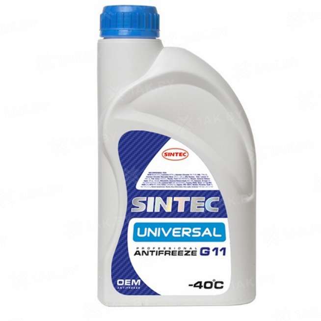Охлаждающая жидкость антифриз Sintec Universal, 1кг, Россия 0